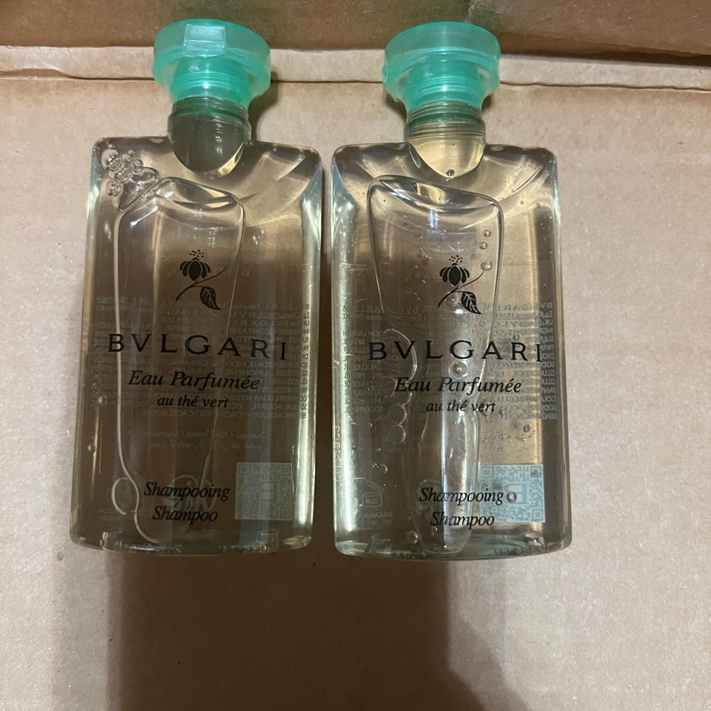 Bvlgari green vert shampoo set of 2 75ml each